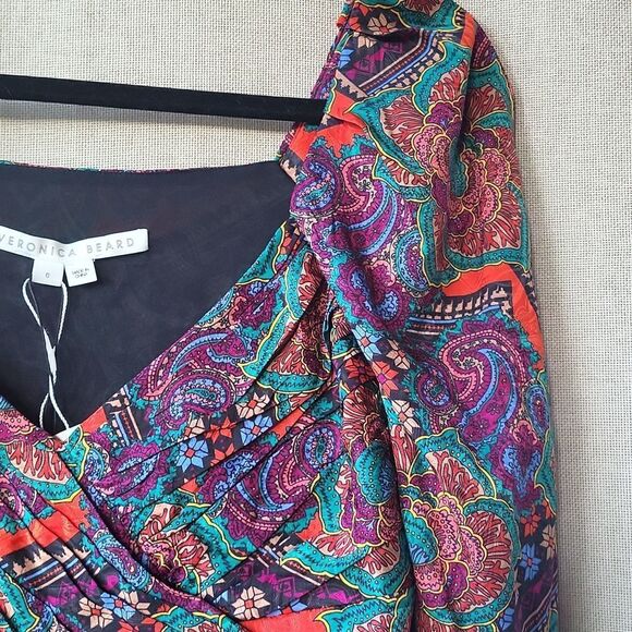 Veronica Beard silk blend dress. Size 6 - Picture 7 of 11